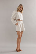 Load image into Gallery viewer, Caitlin Crisp Abroad Short - Natural Linen Hyde Boutique