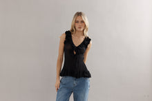 Load image into Gallery viewer, Caitlin Crisp Darwin Tank - Black