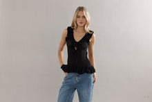 Load image into Gallery viewer, Caitlin Crisp Darwin Tank - Black