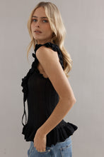 Load image into Gallery viewer, Caitlin Crisp Darwin Tank - Black