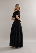 Load image into Gallery viewer, Caitlin Crisp Elsa Dress - Black Hyde Boutique