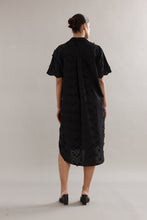 Load image into Gallery viewer, Caitlin Crisp Mackenzie Shirt Dress - Black Broderie Hyde Boutique
