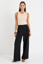 Load image into Gallery viewer, Among The Brave Guardian Pull On Wide Leg Pants - Black Linen Arriving 15 Nov Hyde Boutique