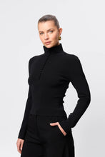 Load image into Gallery viewer, Mossman Mayfair Long Sleeve Top - Black Hyde Boutique