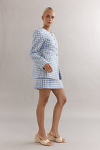 Load image into Gallery viewer, Caitlin Crisp Sable Skirt - Blue Hyde Boutique