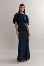 Load image into Gallery viewer, Caitlin Crisp Blair Gown - Navy Satin