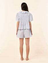 Load image into Gallery viewer, Papinelle Elani Cotton SS Top - Blue Stripe