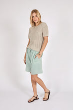 Load image into Gallery viewer, Marlow Lume Knit Tee - Natural