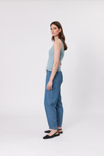 Load image into Gallery viewer, Marlow Sunset Knit Tank - Sea Mist Hyde Boutique