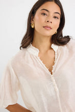 Load image into Gallery viewer, Ivy + Jack Closure High Neck Top - Ivory Hyde Boutique