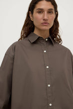 Load image into Gallery viewer, Assembly Label Marigold Poplin Long Sleeve Shirt - Bark