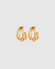 Load image into Gallery viewer, Castel & Co Isla Hoops Large - Gold