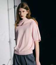 Load image into Gallery viewer, Laing Jasper Short Sleeve Crewneck - Blush Apparel > Women > Clothing > Knitwear > Knit Tops > Short Sleeve Knit Tops > Laing Hyde Boutique