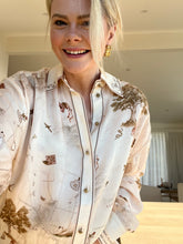 Load image into Gallery viewer, Zimmermann Relaxed Shirt - Map Print Hyde Boutique