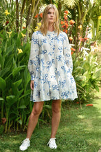 Load image into Gallery viewer, Coop by Trelise Cooper Tier-ific Dress White & Blue Hyde Boutique