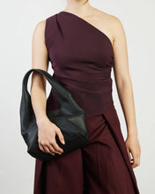 Load image into Gallery viewer, Saben Kiki Shoulder Bag - Black Lightly Milled Bag Saben