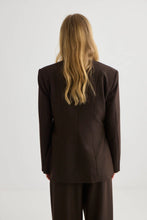 Load image into Gallery viewer, Laing Collarless Blazer - Truffle