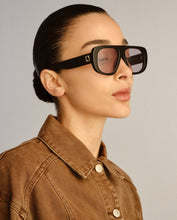 Load image into Gallery viewer, Luv Lou The Dionne Sunglasses - Black Sunglasses Luv Lou