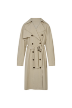 Load image into Gallery viewer, Commonplace Anderson Oversized Trench - Paper Apparel > Women > Clothing > Jackets > Trench Coats > Oversized Trench Coats > Commonplace Hyde Boutique