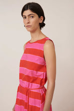 Load image into Gallery viewer, Kowtow Tank Swing Dress - Painted Stripe Apparel > Women > Clothing > Dresses > Tank Dresses > Kowtow Hyde Boutique