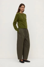 Load image into Gallery viewer, Assembly Label Carina Wool Long Sleeve Cardigan - Grove
