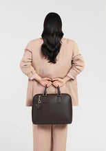 Load image into Gallery viewer, Saben Parker Briefcase - Cacao