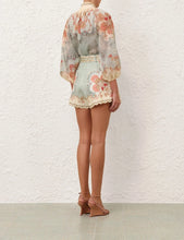 Load image into Gallery viewer, Zimmermann Daylight Blouse - Wallpaper Floral Mint ARRIVING 15 NOV