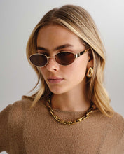 Load image into Gallery viewer, Luv Lou The Boston Sunglasses - Gold Sunglasses Luv Lou