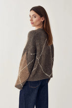 Load image into Gallery viewer, Noella Laiana Cardigan - Ash Brown Mix Hyde Boutique