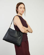 Load image into Gallery viewer, Saben Beckett Shoulder Bag - Black Luxe Bag Saben