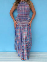 Load image into Gallery viewer, Ruby Anastasia Tank - Poolside Tartan Hyde Boutique