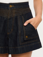 Load image into Gallery viewer, Kivari Celene Denim Short - Raw Hyde Boutique