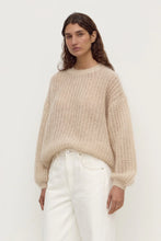 Load image into Gallery viewer, Assembly Label Tulsa Mohair Knit - Champagne