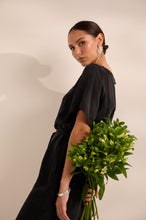 Load image into Gallery viewer, Marlow Reverb Dress - Black Hyde Boutique