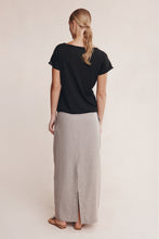 Load image into Gallery viewer, Marle Lill Knit Tee - Black Hyde Boutique