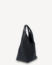 Load image into Gallery viewer, Saben Kiki Shoulder Bag - Black Lightly Milled Bag Saben