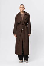 Load image into Gallery viewer, Franklin Trench Coat - Chocolate