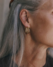 Load image into Gallery viewer, Castel & Co Isla Hoops Large - Gold