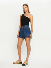 Load image into Gallery viewer, Kivari Celene Denim Short - Indigo Hyde Boutique