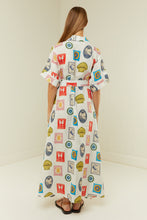 Load image into Gallery viewer, Palm Noosa Memento Dress - Holiday Stamp Hyde Boutique
