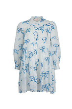 Load image into Gallery viewer, Coop by Trelise Cooper Tier-ific Dress White & Blue Hyde Boutique