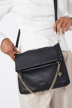 Load image into Gallery viewer, SABEN Daria Shoulder Bag - Black Bubble Hyde Boutique