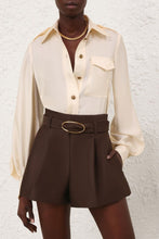 Load image into Gallery viewer, Zimmermann Utility Shirt - Cream Hyde Boutique
