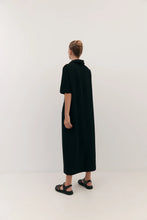 Load image into Gallery viewer, Harris Tapper Long Polo Dress - Black Apparel > Women > Clothing > Dresses > Midi Dresses > Harris Tapper Hyde Boutique