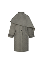 Load image into Gallery viewer, Commonplace Lady Gingham Trench - Black/White Hyde Boutique