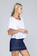 Load image into Gallery viewer, Blak Love Me A Little Top - White