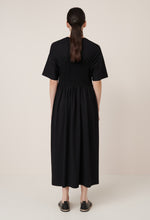 Load image into Gallery viewer, Kowtow Gathered Dress - Black Apparel > Women > Clothing > Dresses > Maxi Dresses > Kowtow Hyde Boutique