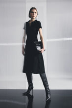 Load image into Gallery viewer, Mossman Petra Midi Dress - Black