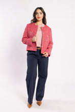 Load image into Gallery viewer, Drama The Label Seine Blazer - Pink Herringbone Hyde Boutique