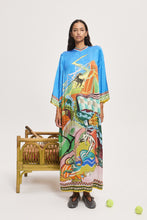 Load image into Gallery viewer, Alémais Lucky Pace Silk Midi Dress - Multi Apparel > Women > Clothing > Dresses > Midi Dresses > Alémais Hyde Boutique